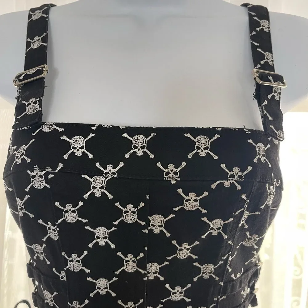 Tripp Skull and Cross Bones Print Dress - Picture 4 of 9